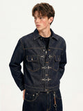"Blouson en jean épais « Oriental Lock »"